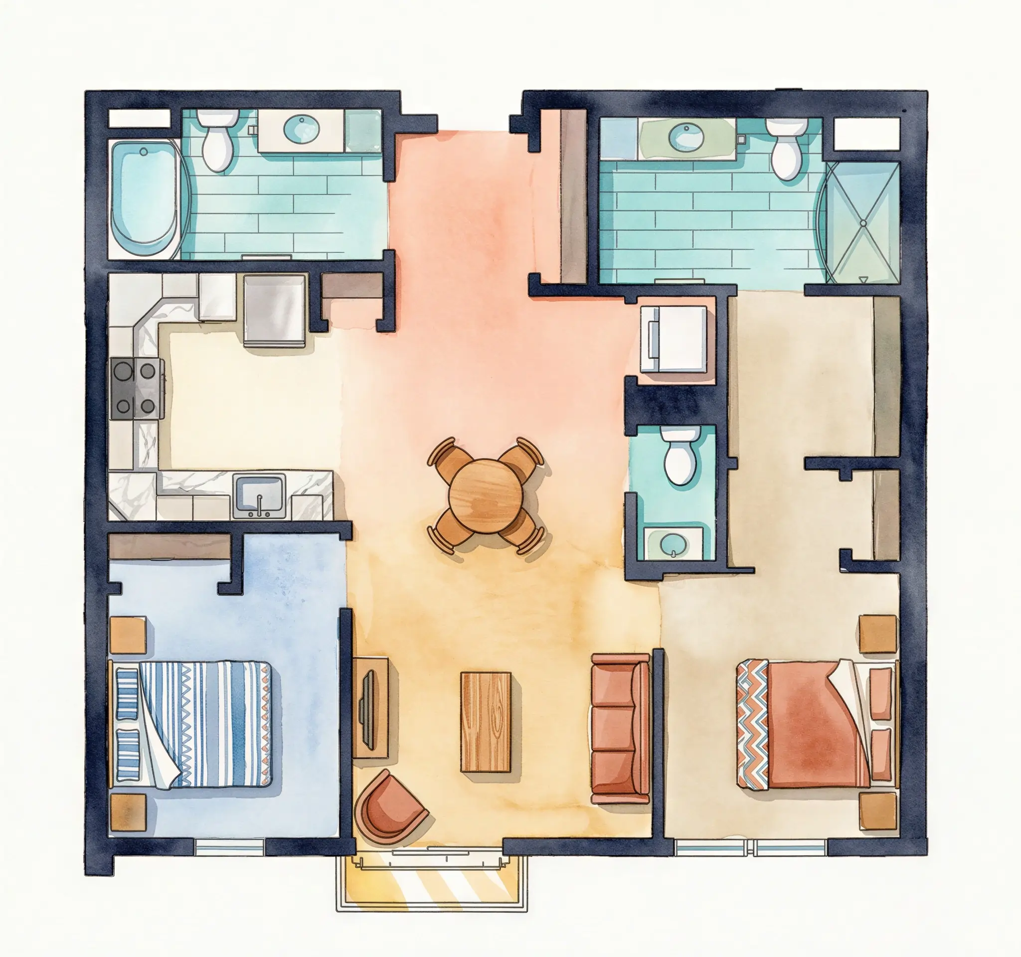 Floorplan to Render
